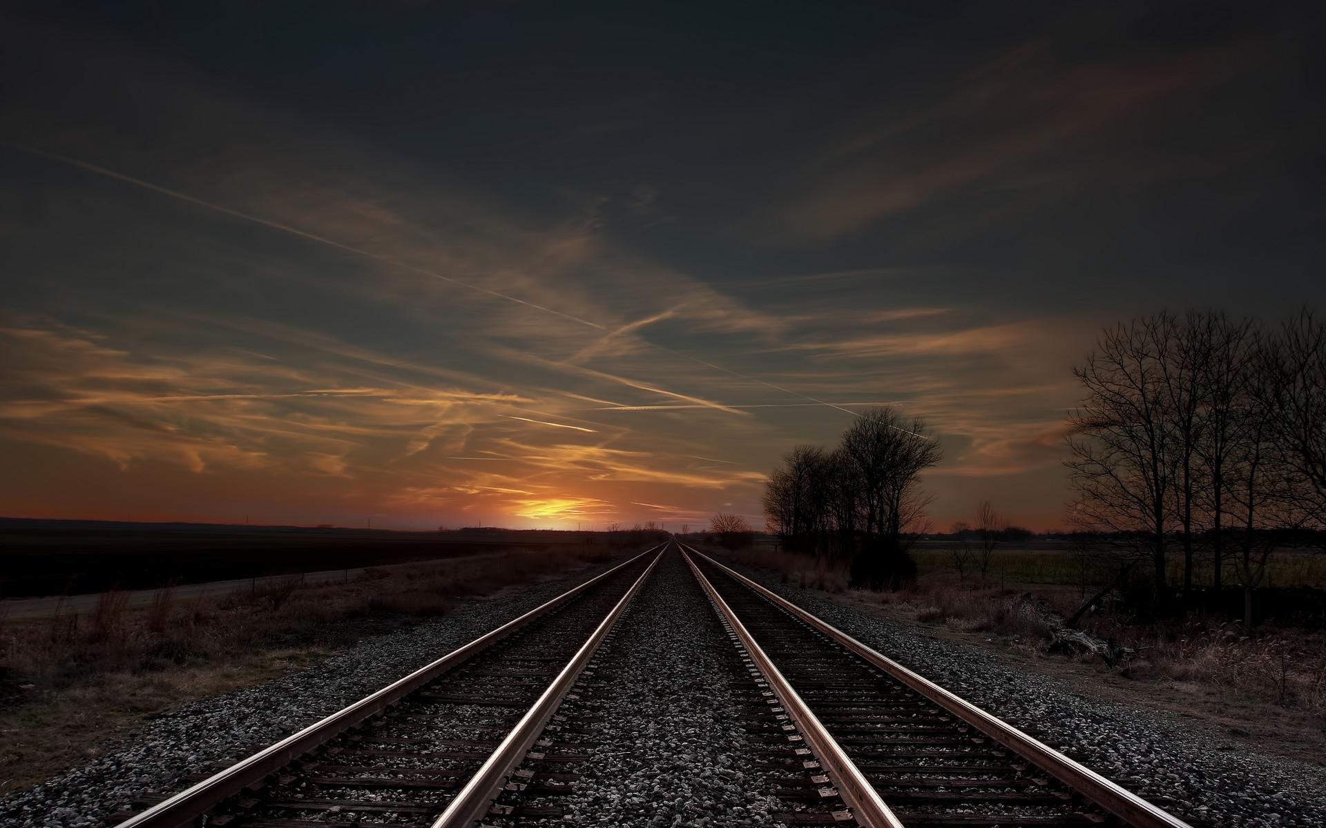 1920x1200 Train Track Wallpaper 37959 1920x1200px
