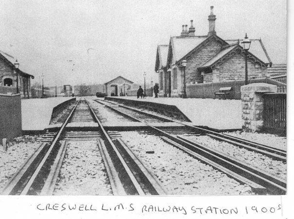 604x450 Creswell old Train Station by Barbara Whiteman at