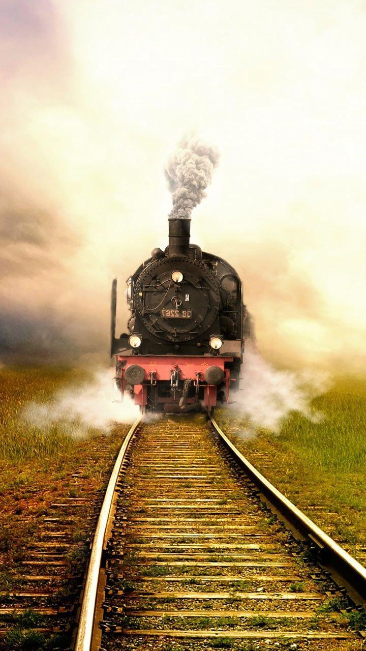 720x1280 Train track travel wallpaper full HD phone background for iPhone & android lock screen. HD phone background, Train wallpaper, Train tracks photography