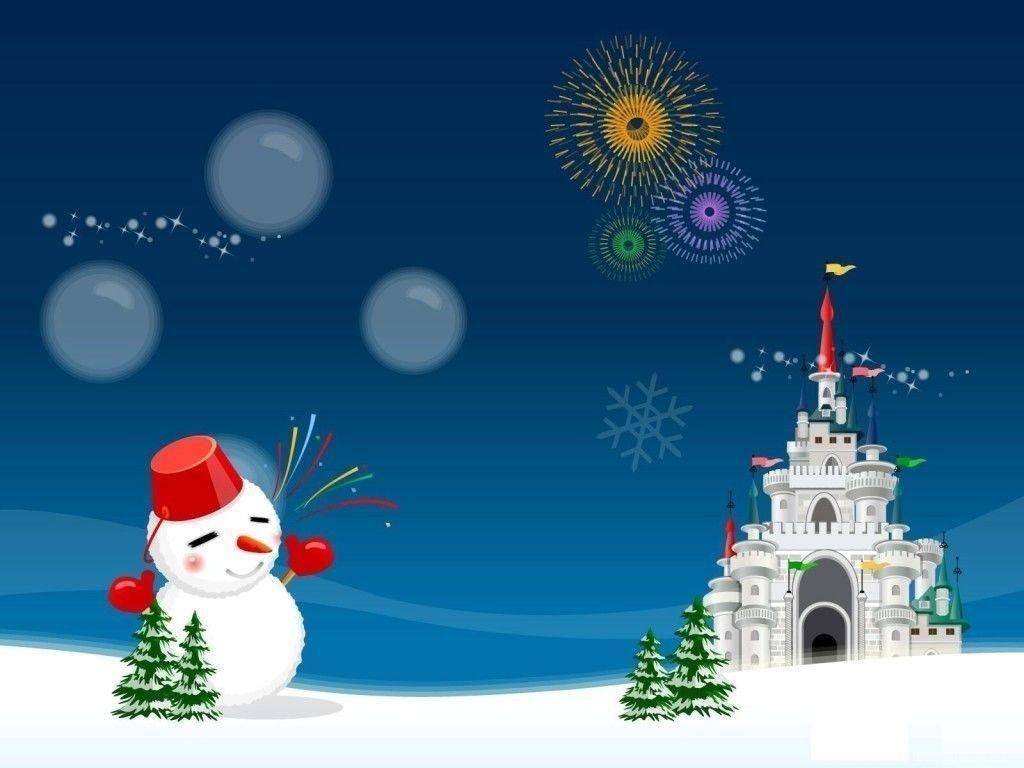1024x768 Christmas Santa Claus Wallpaper Desktop Background