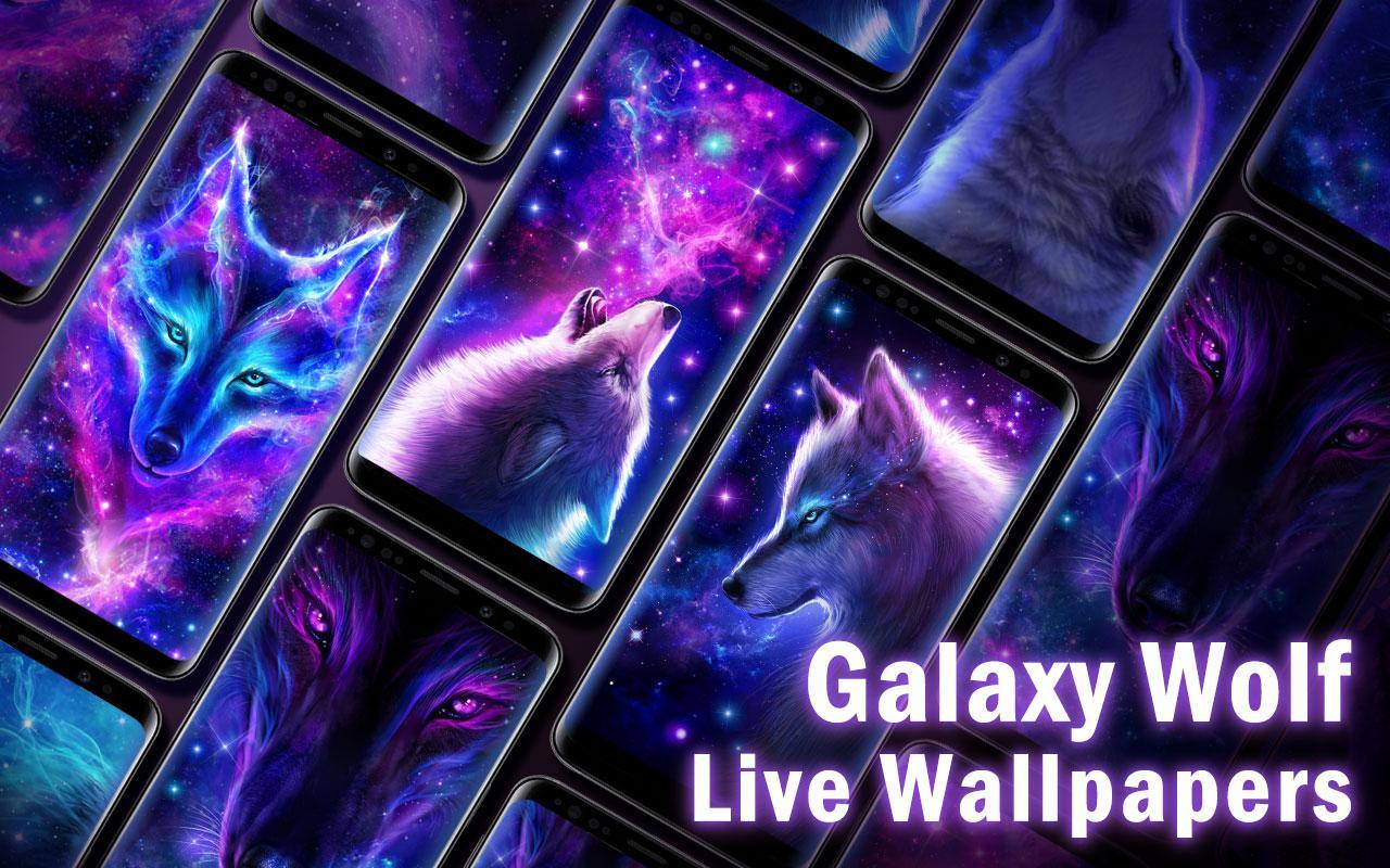 1280x800 Galaxy Wolf for Android