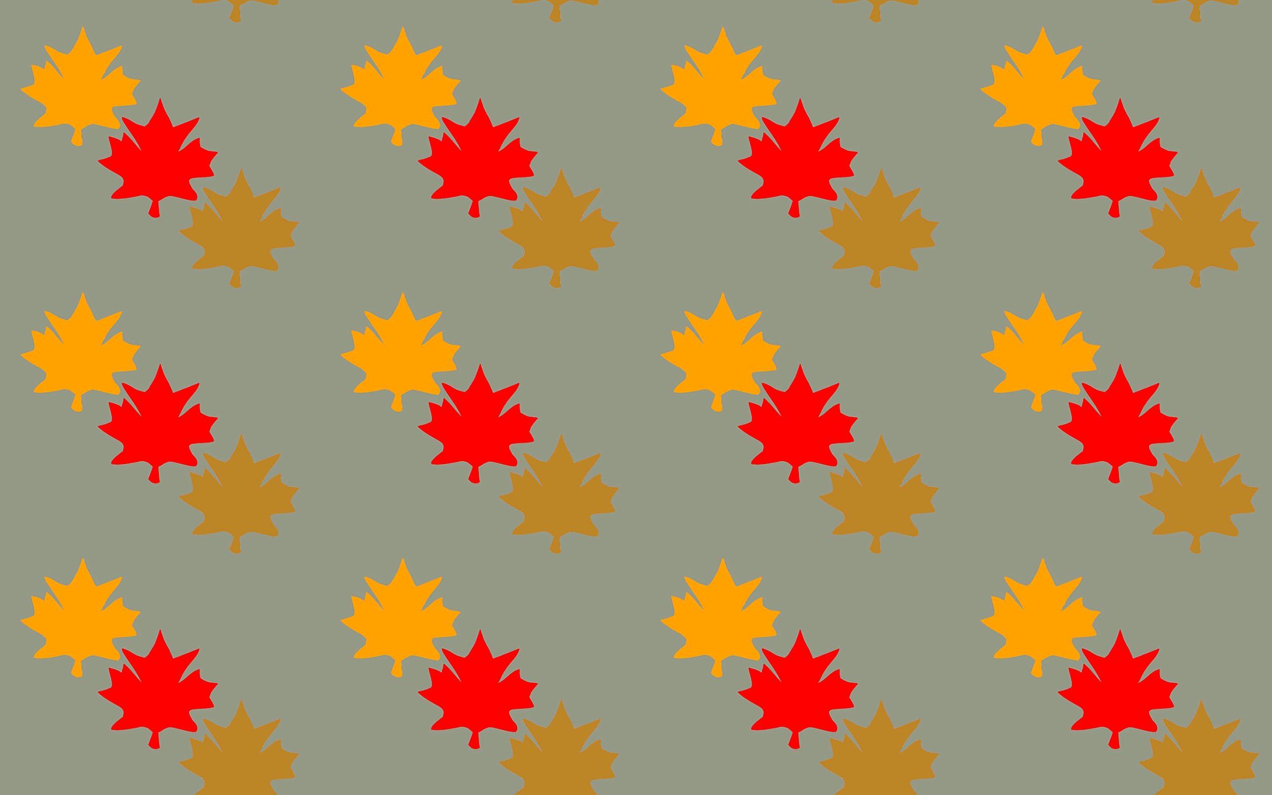 2560x1600 Thanksgiving Leaves Wallpaper