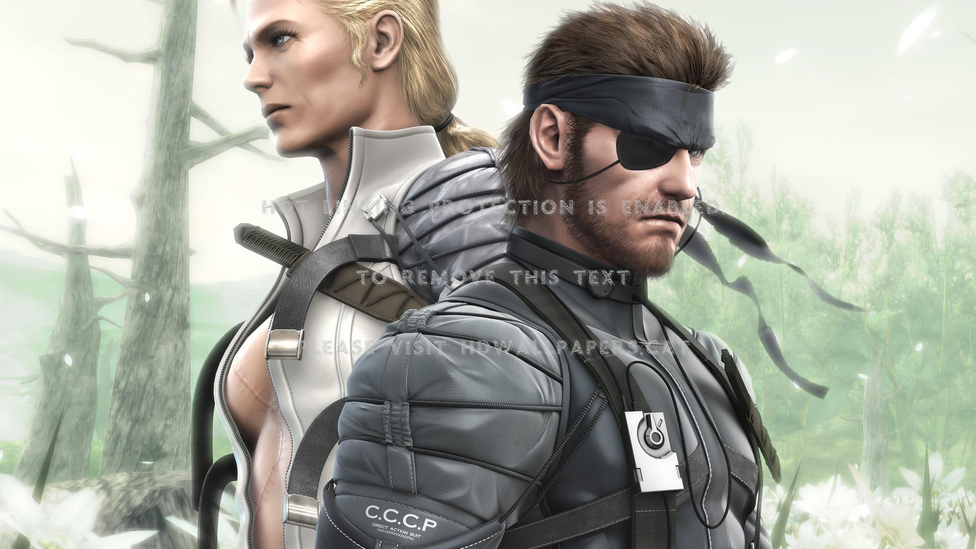 1920x1080 metal gear solid 3D HD wallpaper snake eater