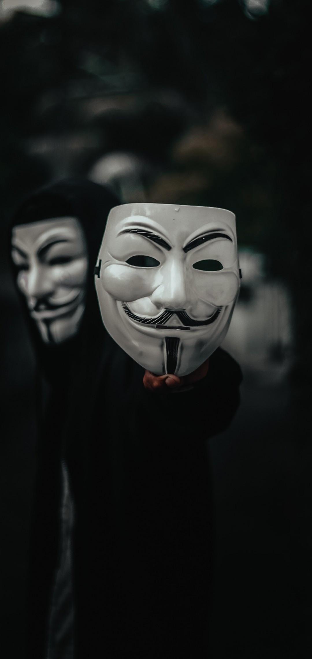 1080x2280 Download 1080x2280 Guy Fawkes Mask, Anonymous, Hoodie Wallpaper for Samsung Galaxy S10e, Xiaomi Mi A2 Lite, OnePlus 6