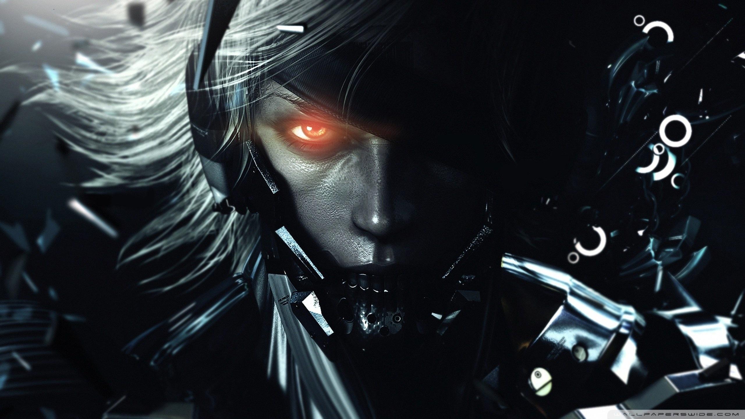 2560x1440 video games metal gear solid artwork raiden metal gear solid rising 2560x1440 wallpaper