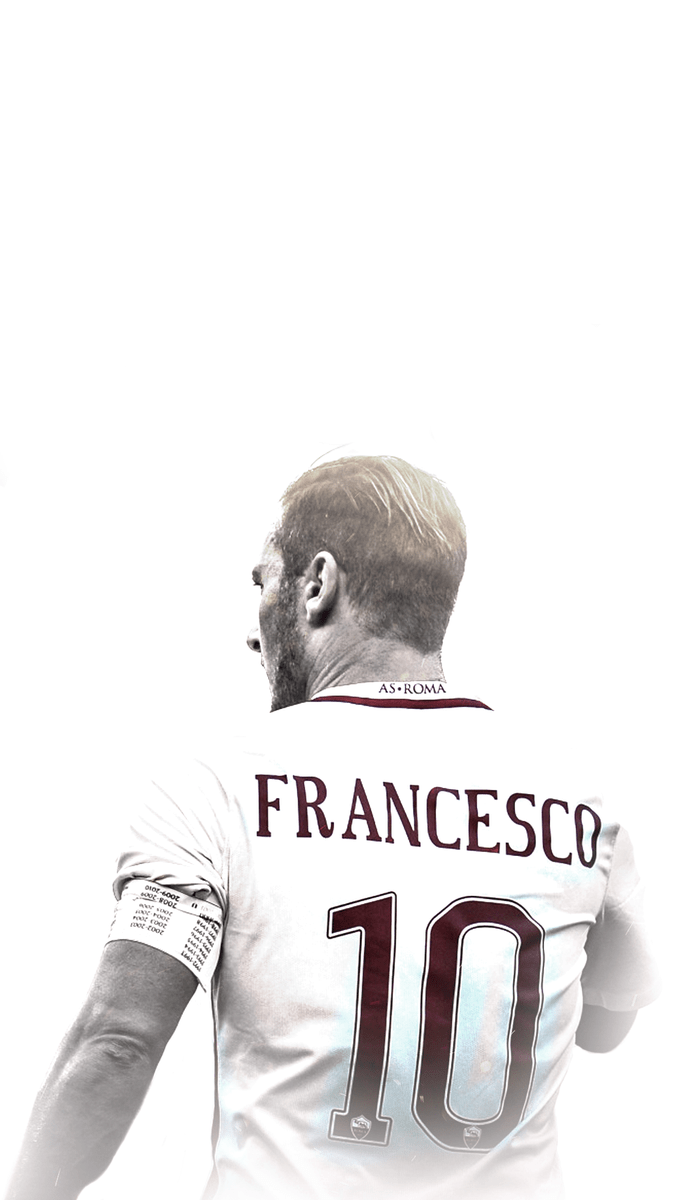 675x1200 Totti iPhone Wallpaper