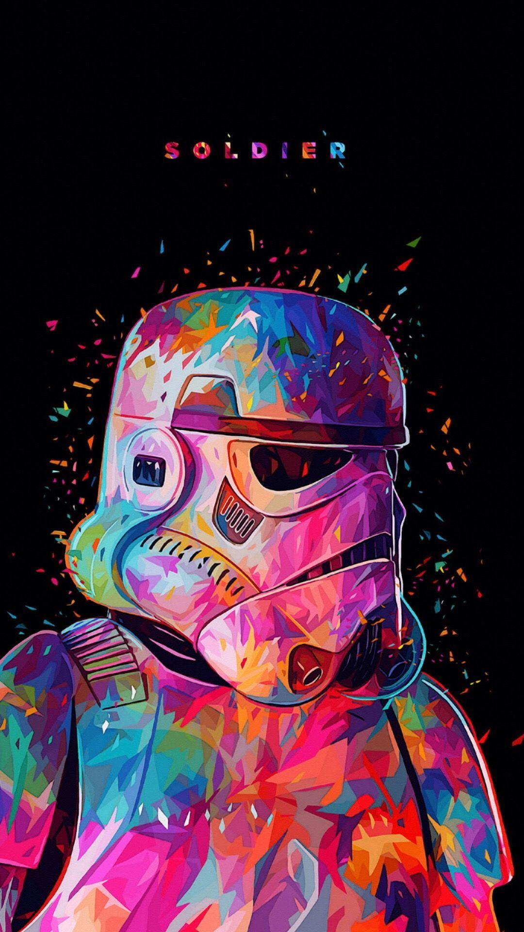 1080x1920 Star Wars Stormtrooper iPhone Wallpaper