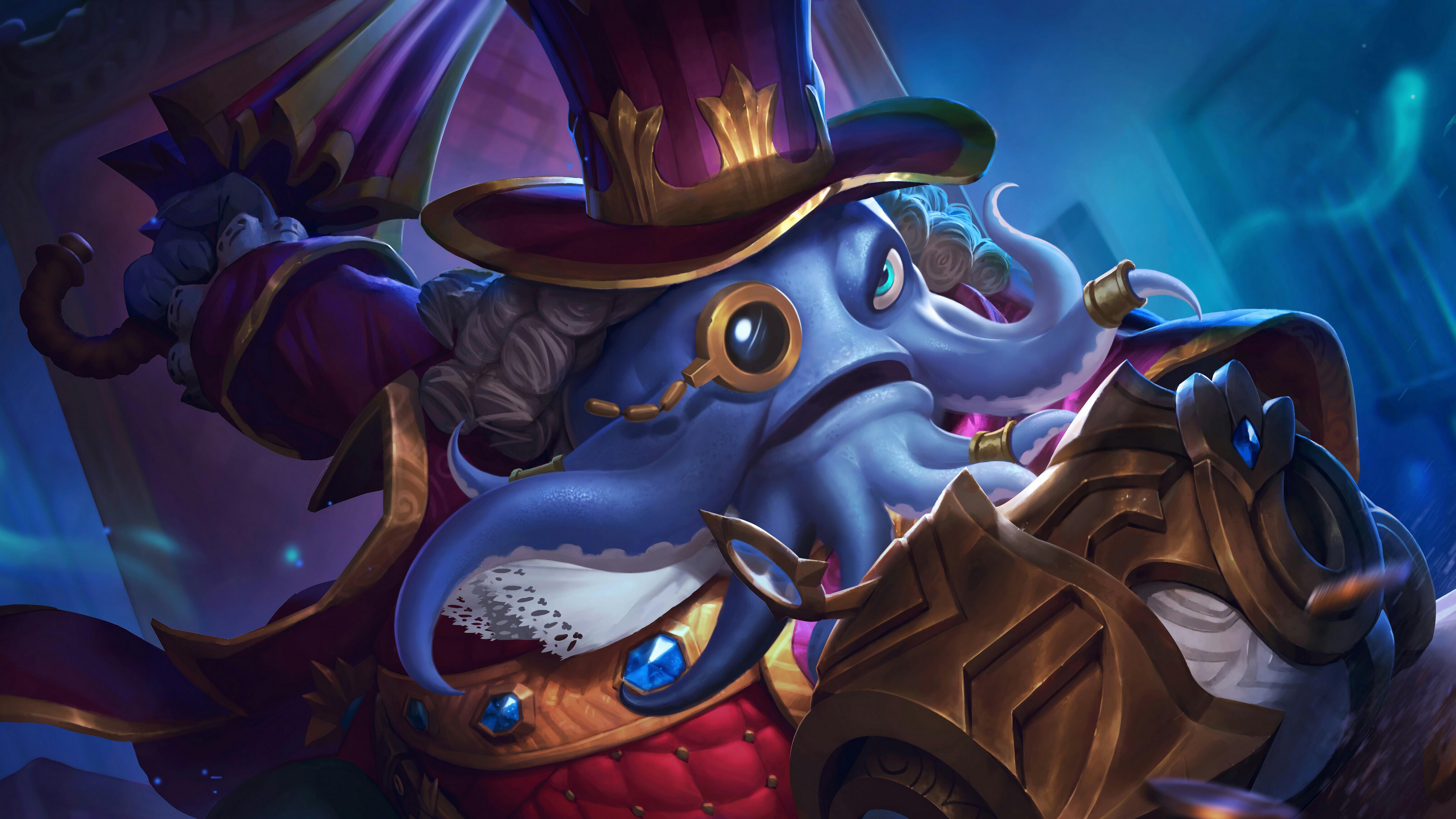 7680x4320 Bane Count Dracula Skin Mobile Legends 4K Wallpaper
