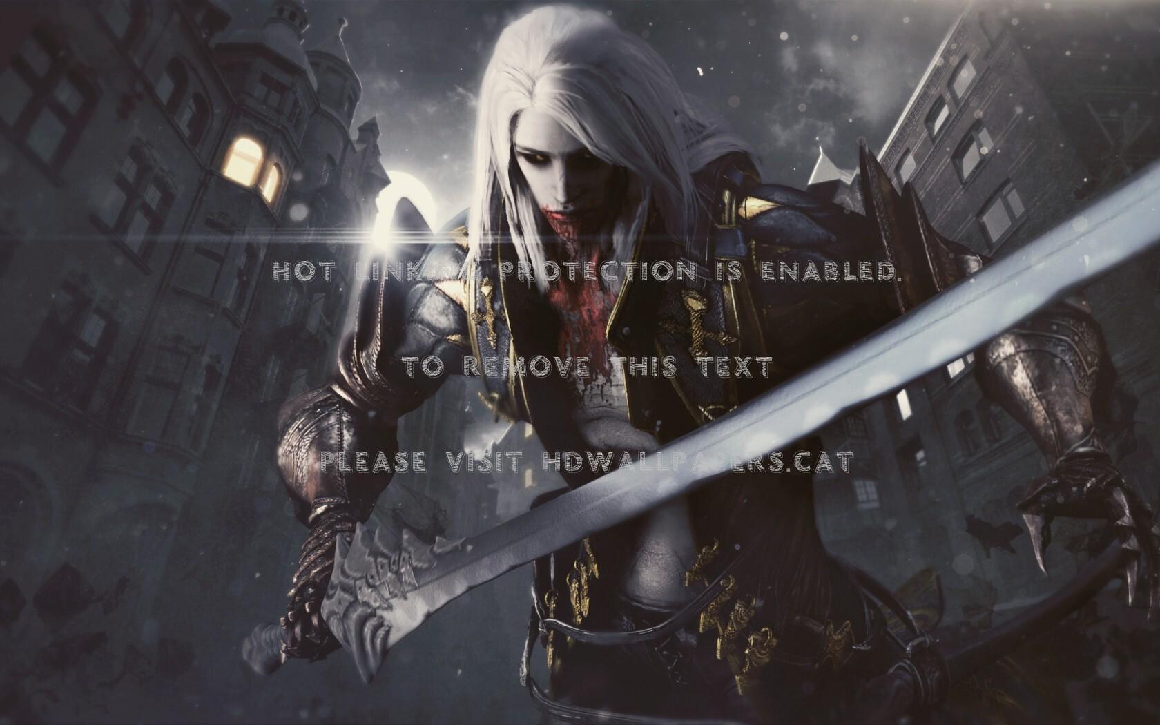 1680x1050 Trevor Belmont Fantasy Sword Vampire Hunter Lords Of Shadow 2 Alucard