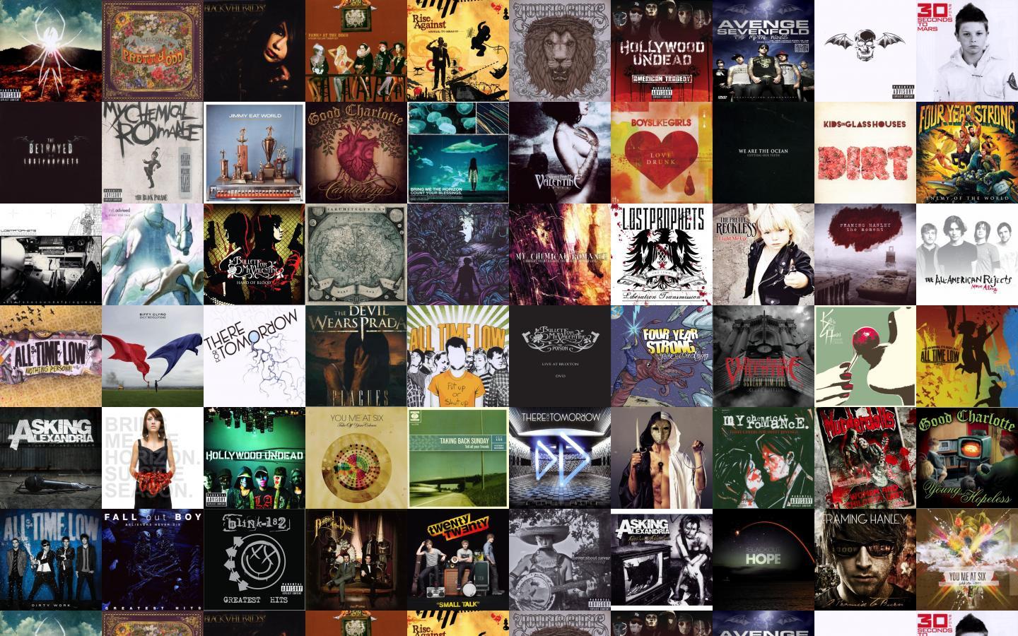 1440x900 My Chemical Romance Danger Days Panic At Disco Wallpaper « Tiled Desktop Wallpaper