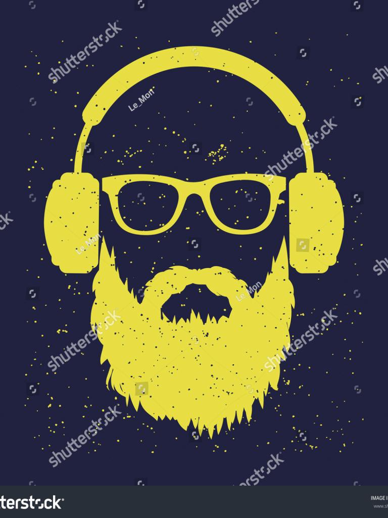Premium Vector  Skull beard logo