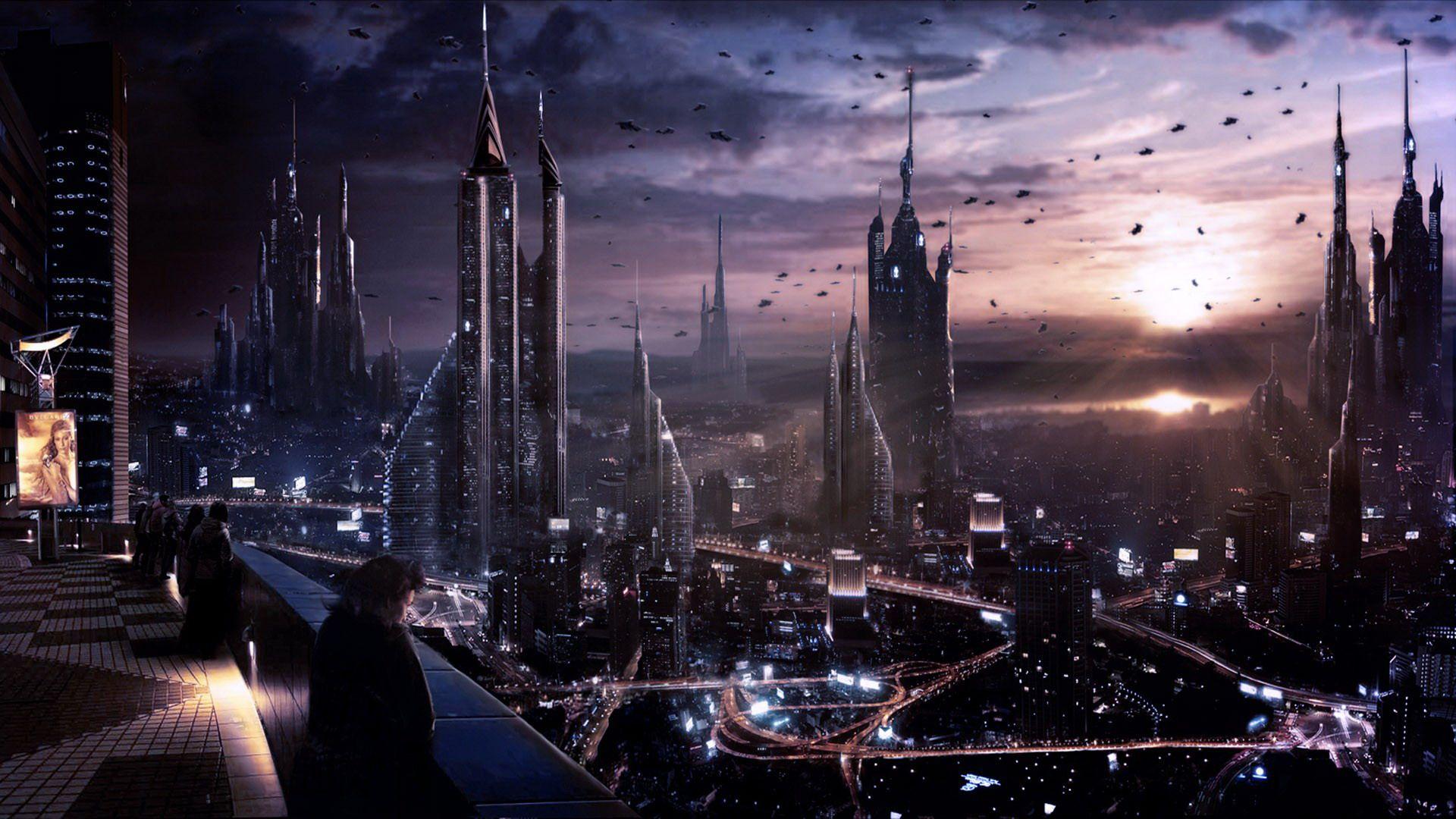 1920x1080 Future City Wallpaper, HD Future City Background