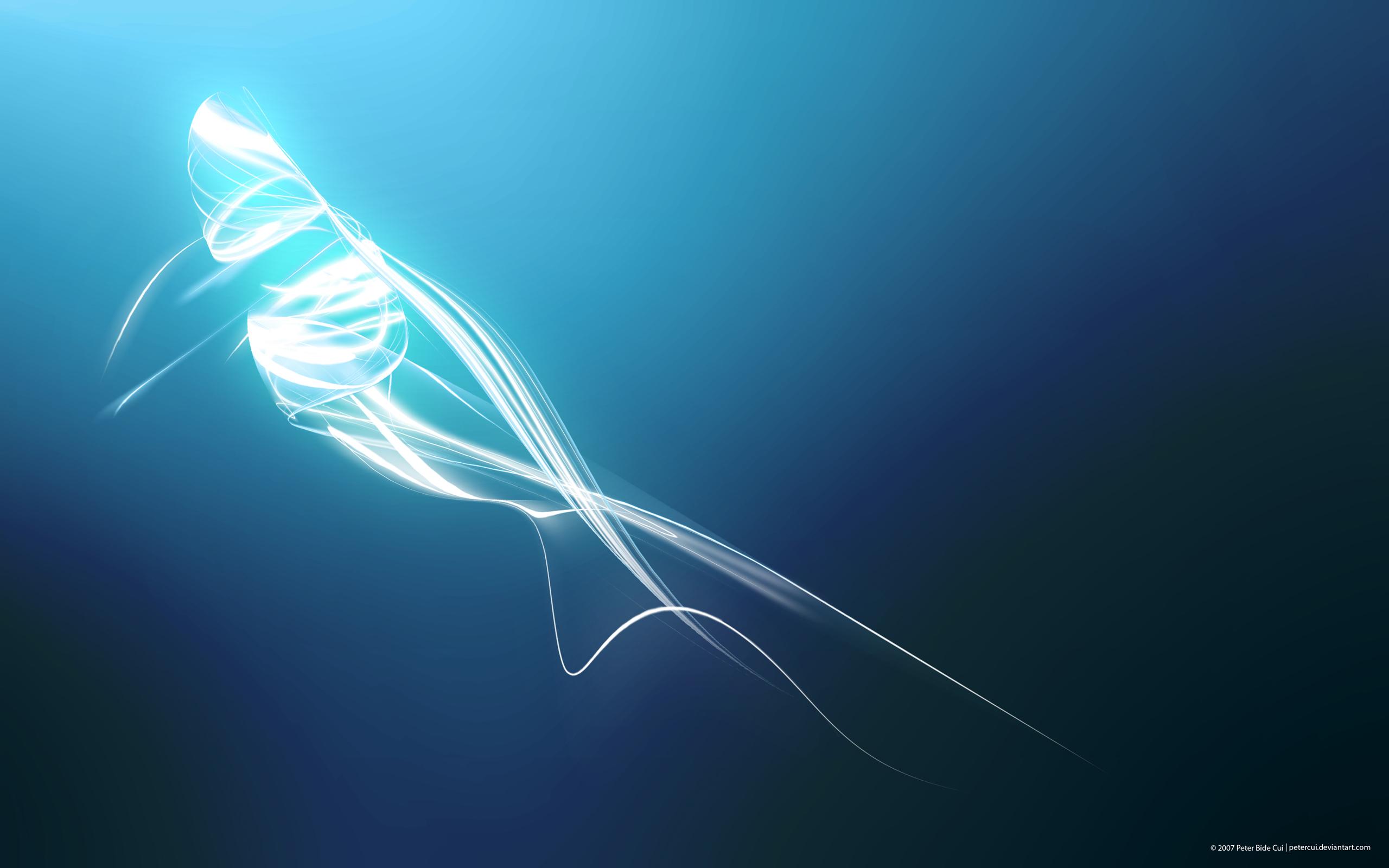 2560x1600 Abstract Light Experiment Wallpaper