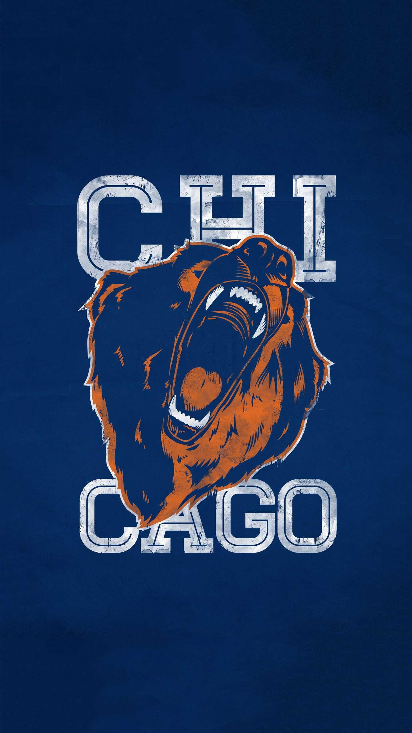 1440x2560 Chicago Bears Wallpaper