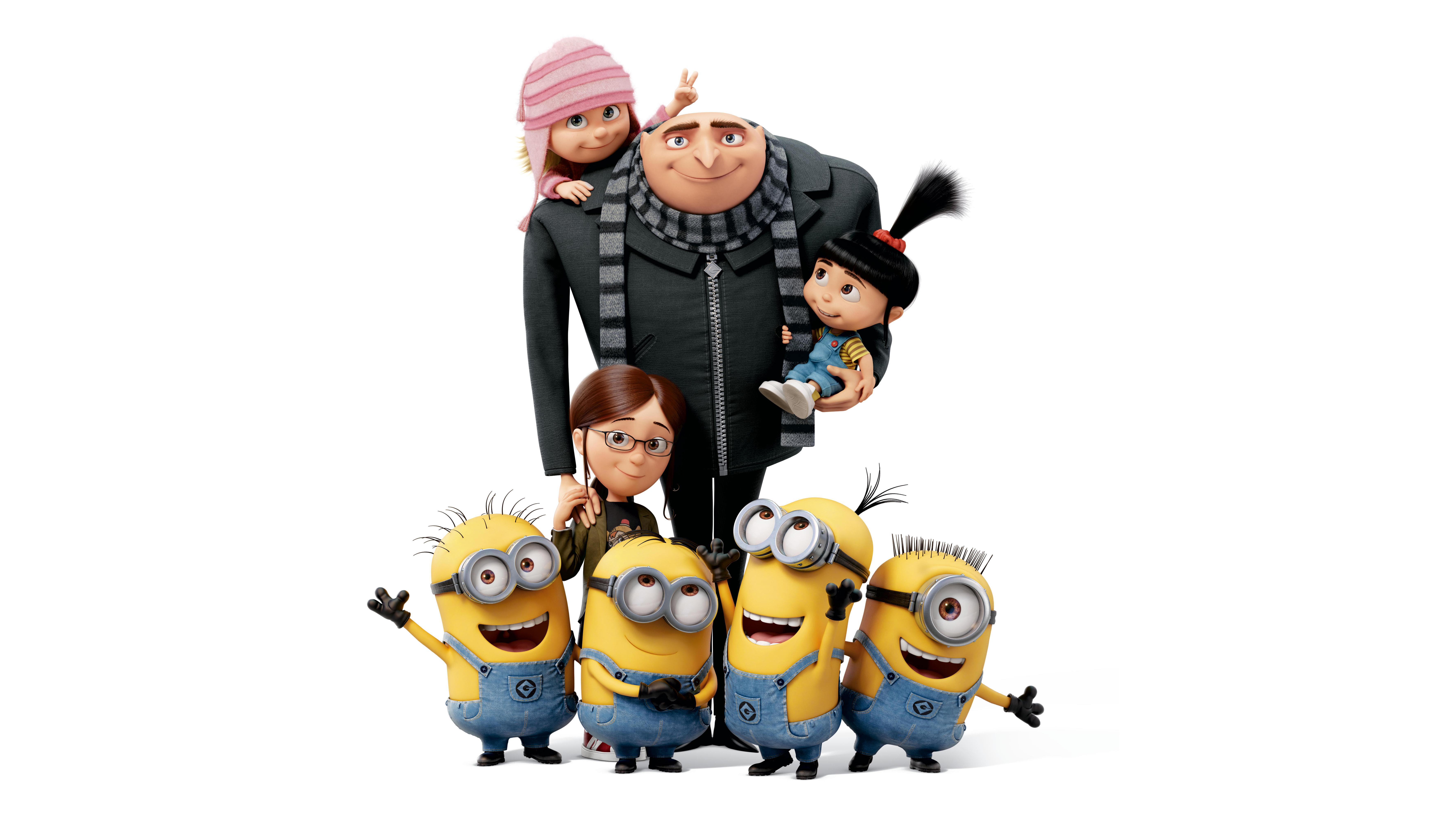 7111x4000 Despicable Me Gru And Minions