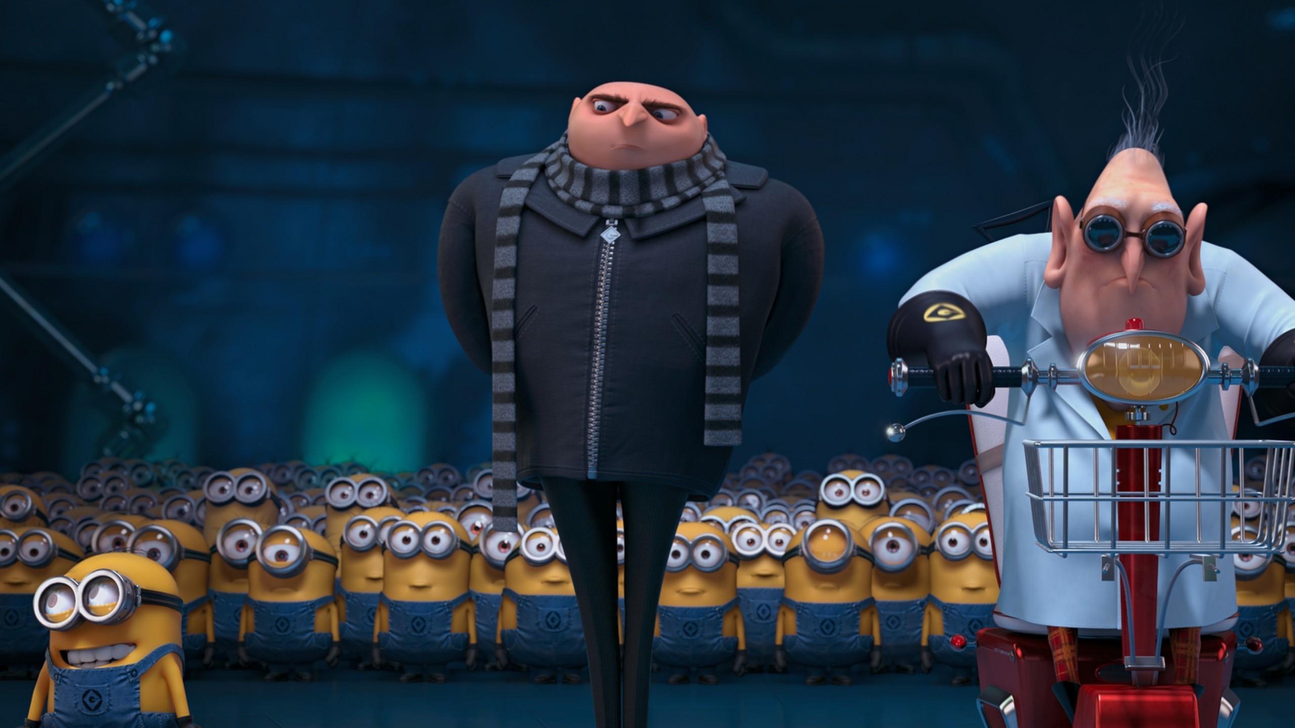 2560x1440 Despicable Me 2 Gru HD Wallpaper