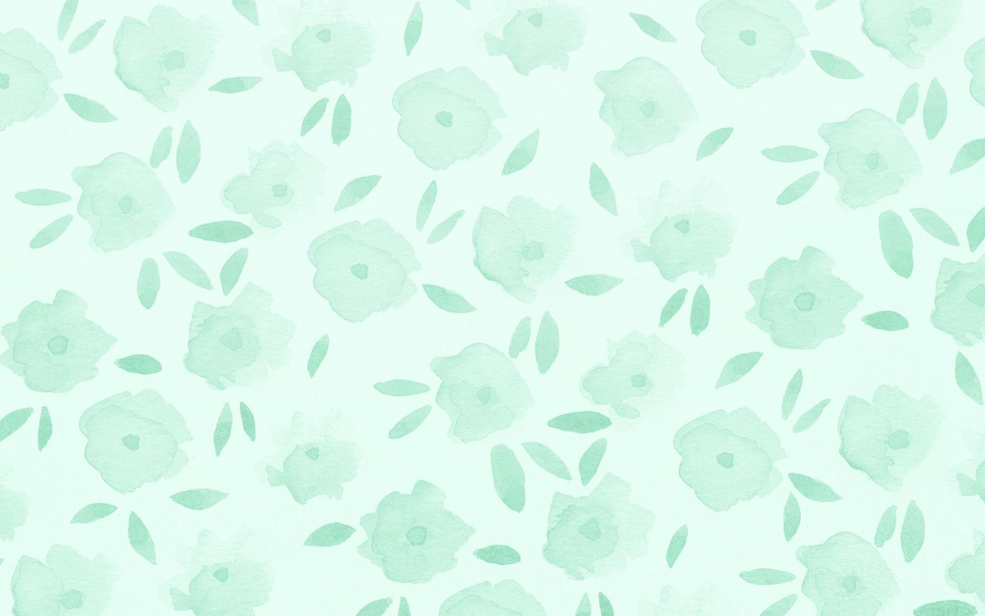 1920x1201 Pastel Green Aesthetic Wallpaper HD for Windows