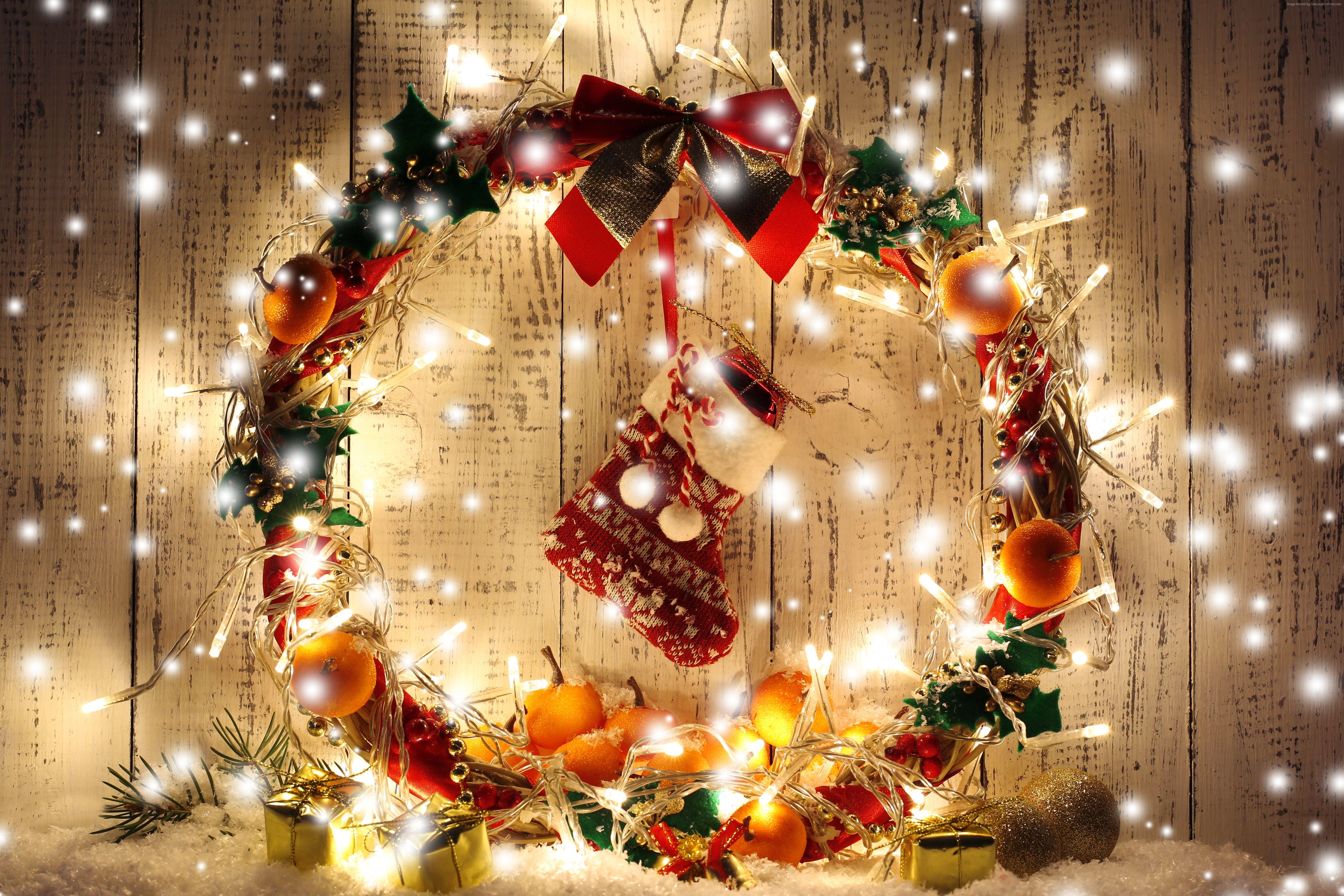 Christmas Garland Wallpapers - Top Free Christmas Garland Backgrounds