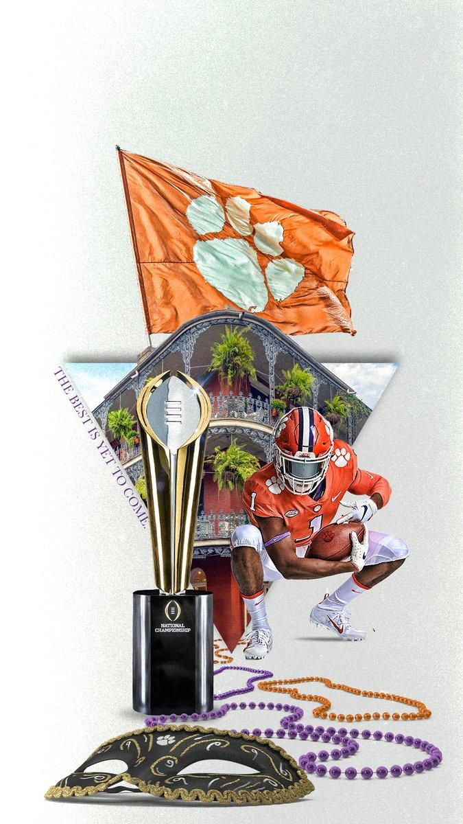 675x1200 Clemson Football another trip to the National Championship deserves a new phone wallpaper, right? Right. ⬇️⬇️⬇️ Get your phone #ALLIN