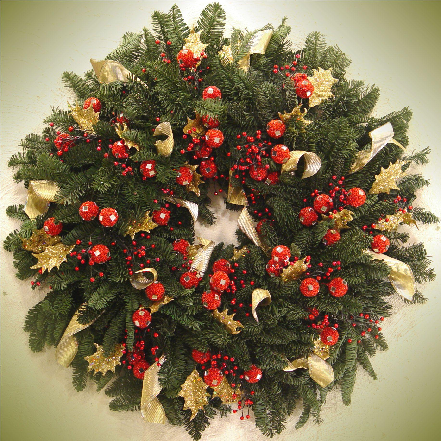 1834x1834 Rick Eaton: Christmas Wreaths High Quality Wallpaper