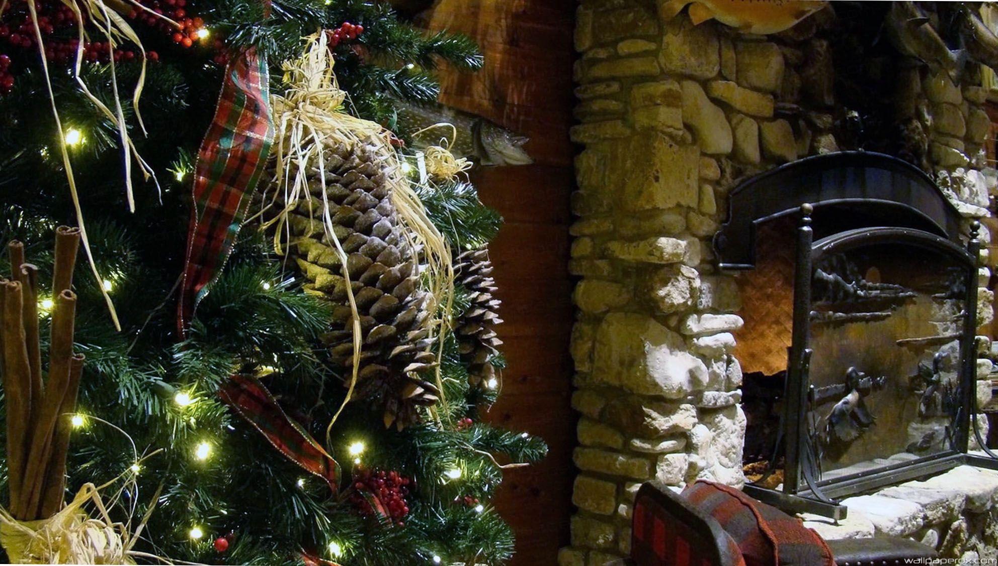 1984x1127 tree toys christmas garland christmas holiday fireplace cones