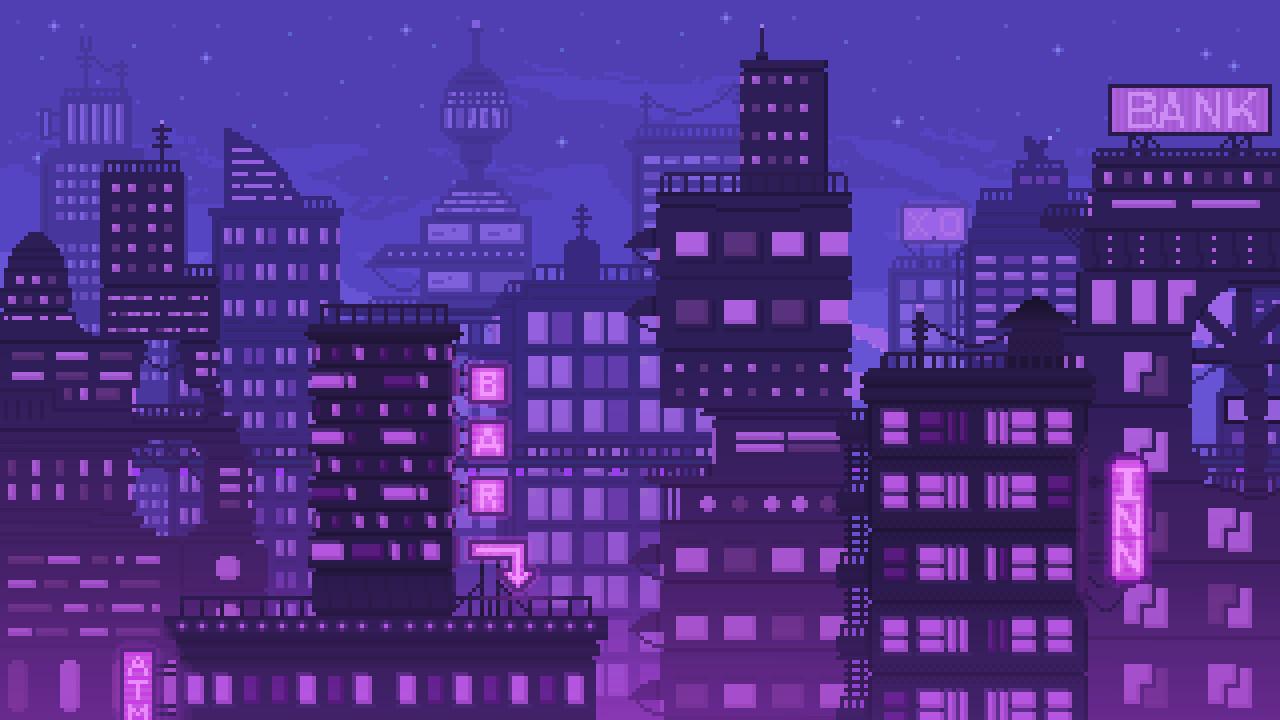 Pixel Art Purple Wallpapers - Top Free Pixel Art Purple Backgrounds ...