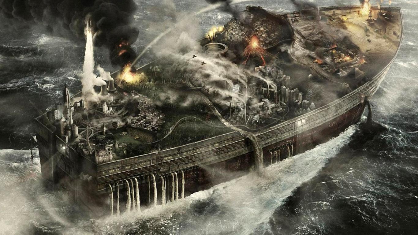 1366x768 Modern Noah's Ark Desktop wallpaper 1024x600