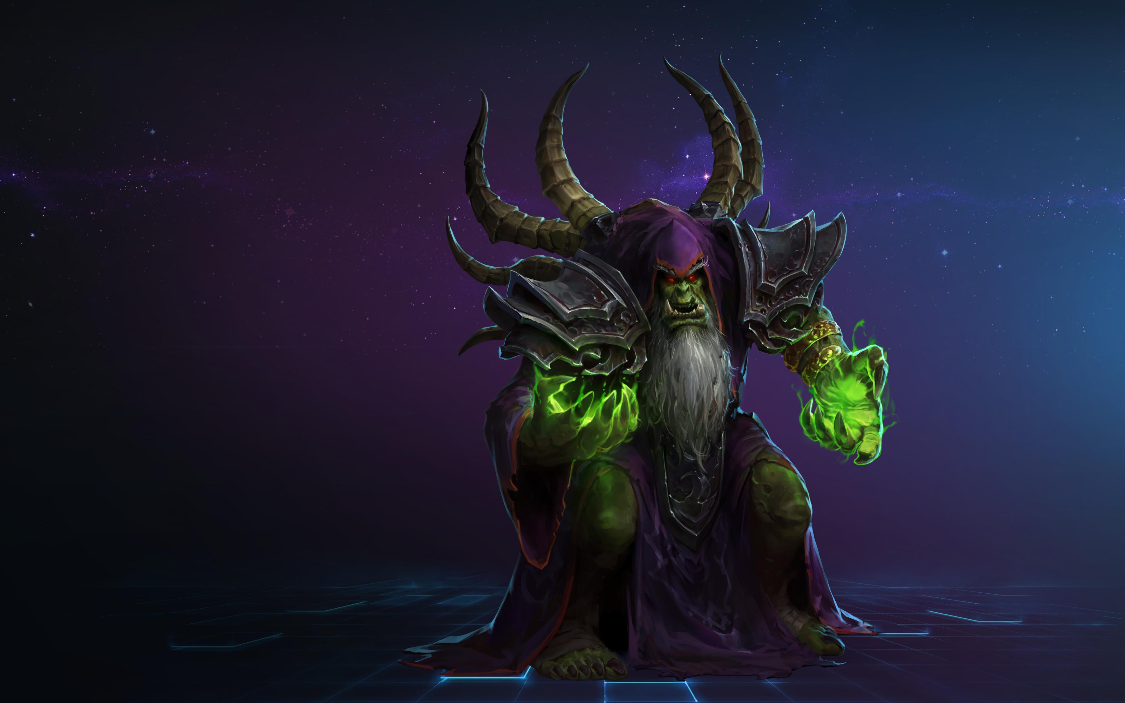 3600x2250 Wallpaper of the Storm'dan and Auriel : Heroes of the Storm, MOBA, Action Game