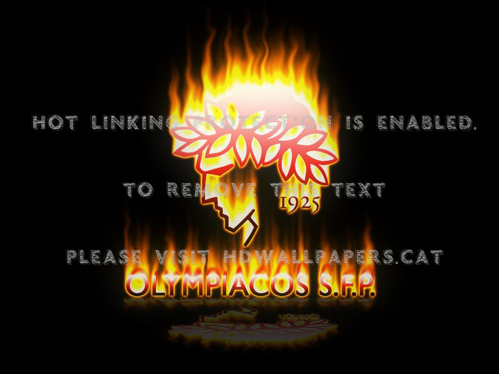 1024x768 Olympiacos Fire Olympiakos Pireaus Thrylos