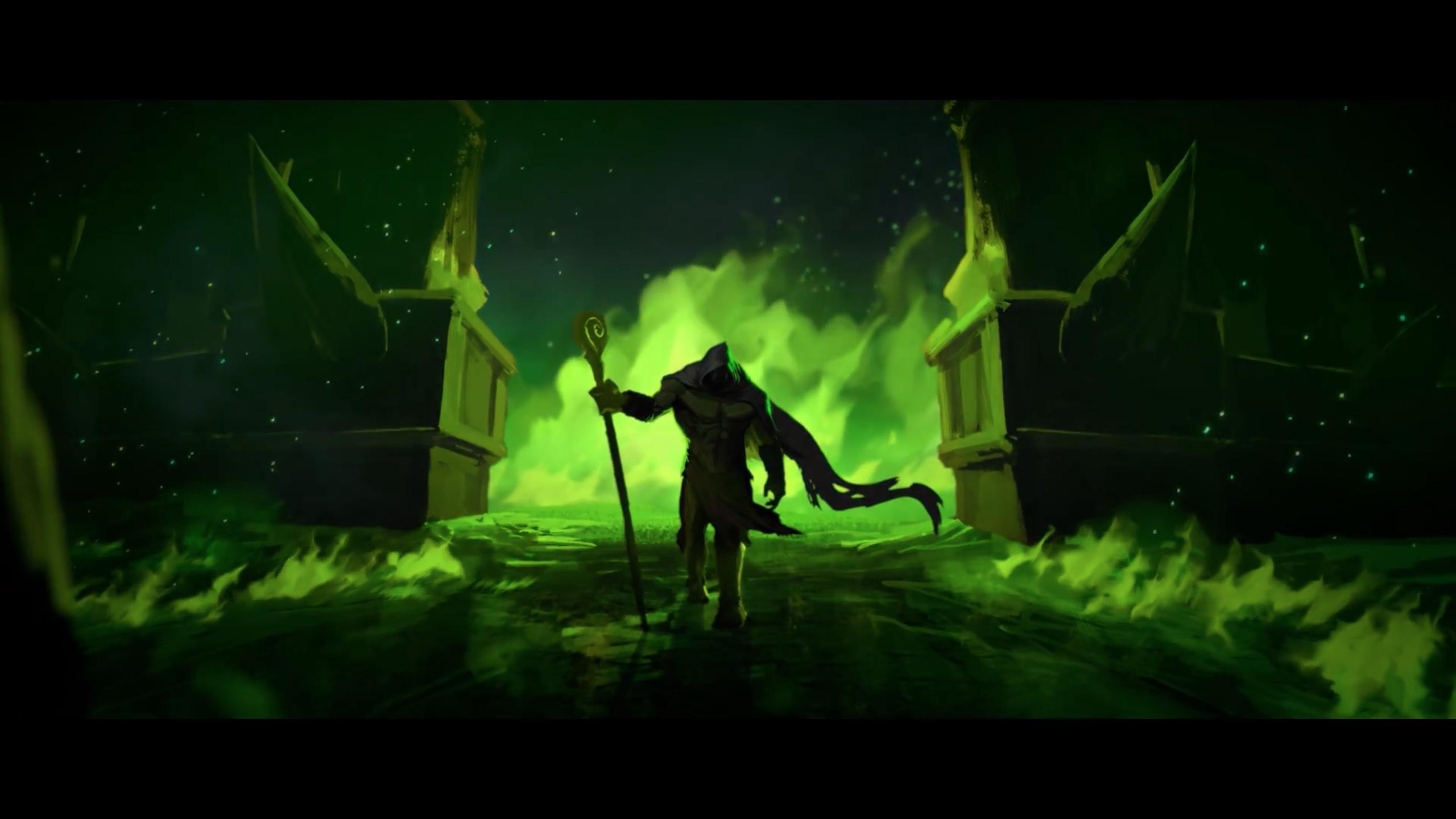 2560x1440 guldan of Warcraft
