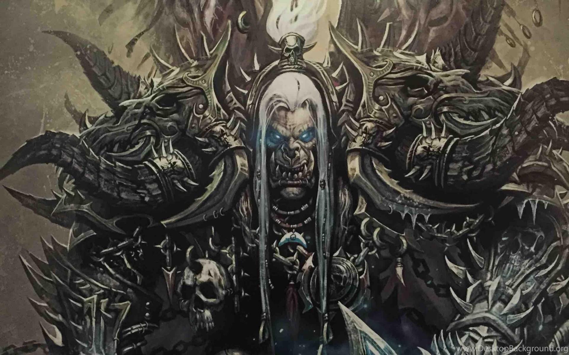 1920x1200 Speculation AU Gul'dan And The Lich King: Will We See Gul'dan's. Desktop Background