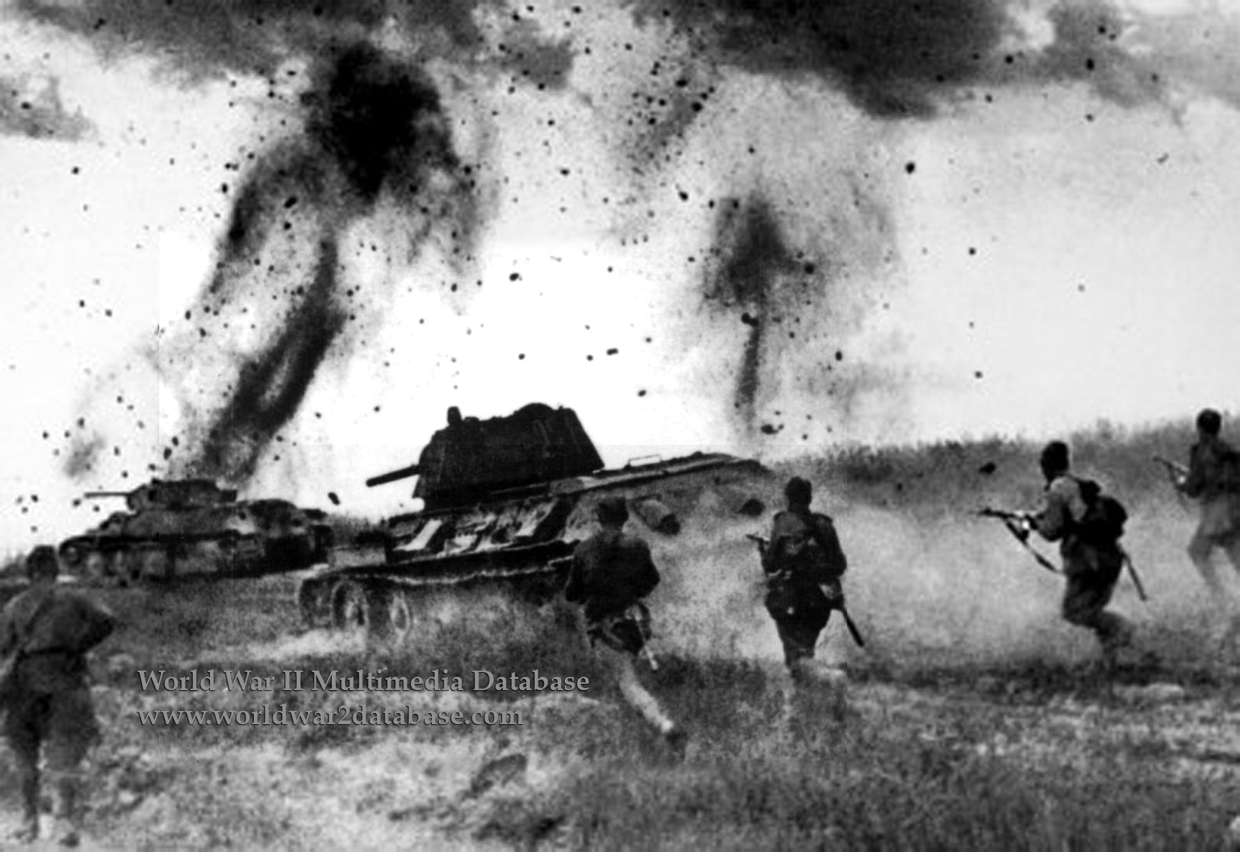1783x1226 T 34s Of 5th Guards Tank Army At The Battle Of Prokhorovka. The World War II Multimedia Database
