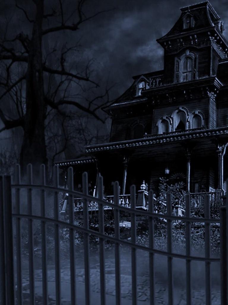 768x1024 Haunted Mansion iPad