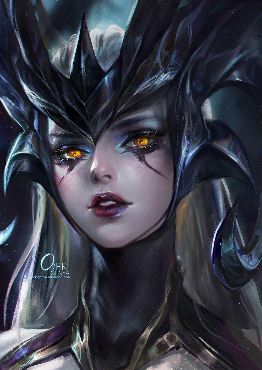 1000x1414 Coven Camille (skin) portrait: gaming art [Artist: OrekiGenya] of Legends Clan [anime pics & digital art]