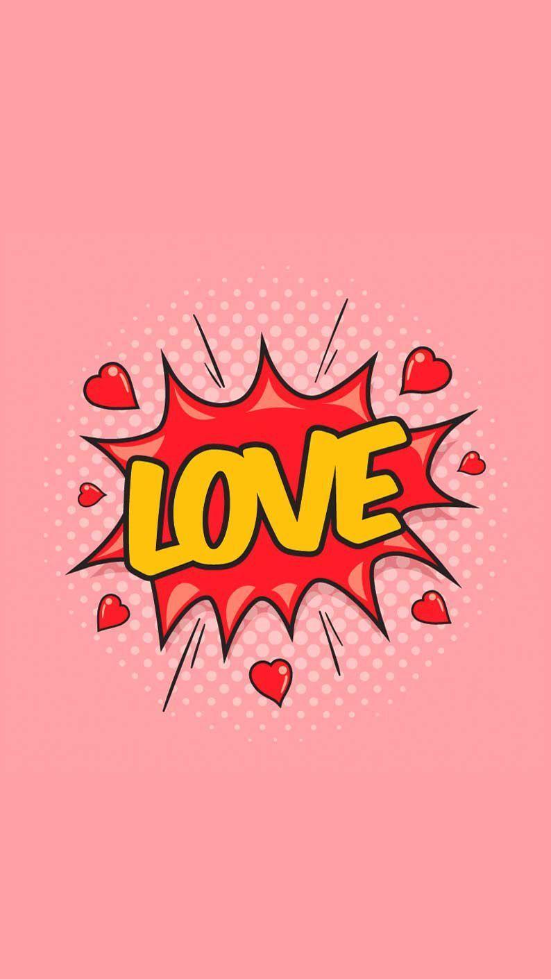 794x1410 Comic Pop Art Wallpaper