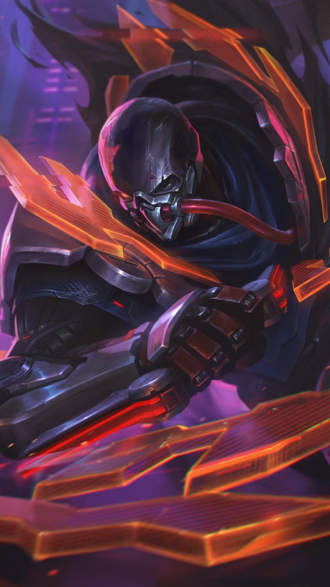 1080x1920 Pyke League Of Legends Art 4k Mobile Wallpaper Pyke HD Wallpaper