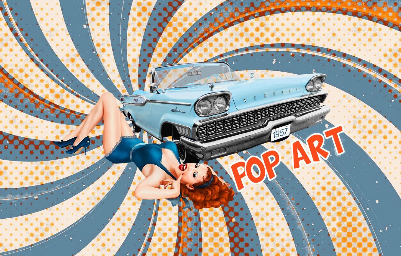 1332x850 Wallpaper Vintage, Grunge, Retro Style, Pop Art, Pin Up, Pop Art, By Pyrus Acerba, пин ап 50 х годов Image For Desktop, Section стиль