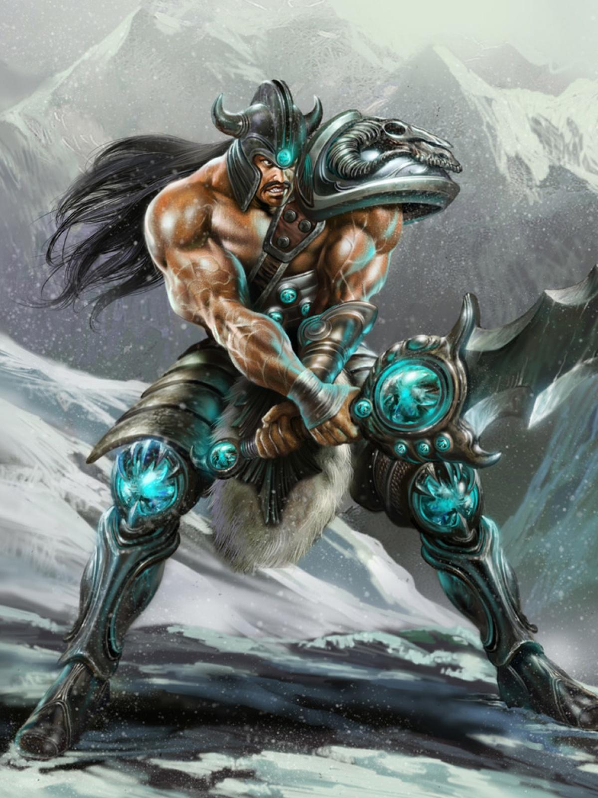 1200x1600 League Of Legends Tryndamere Mobile Wallpaper