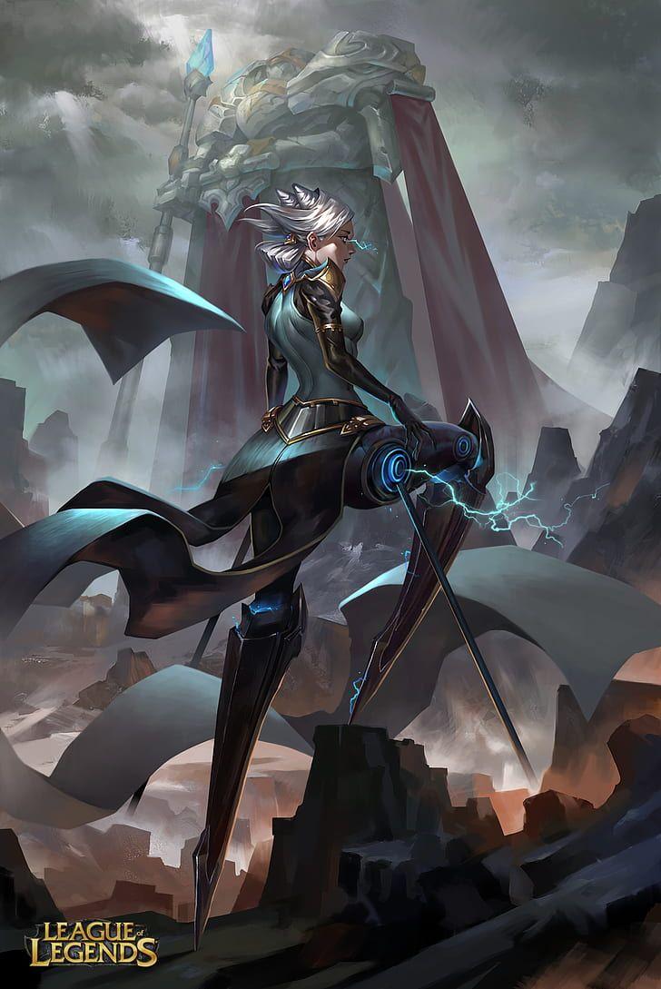728x1089 Camille (League of Legends), Summoner's Rift, video games, fantasy girl HD wallp. Lol league of legends, Champions league of legends, League of legends characters