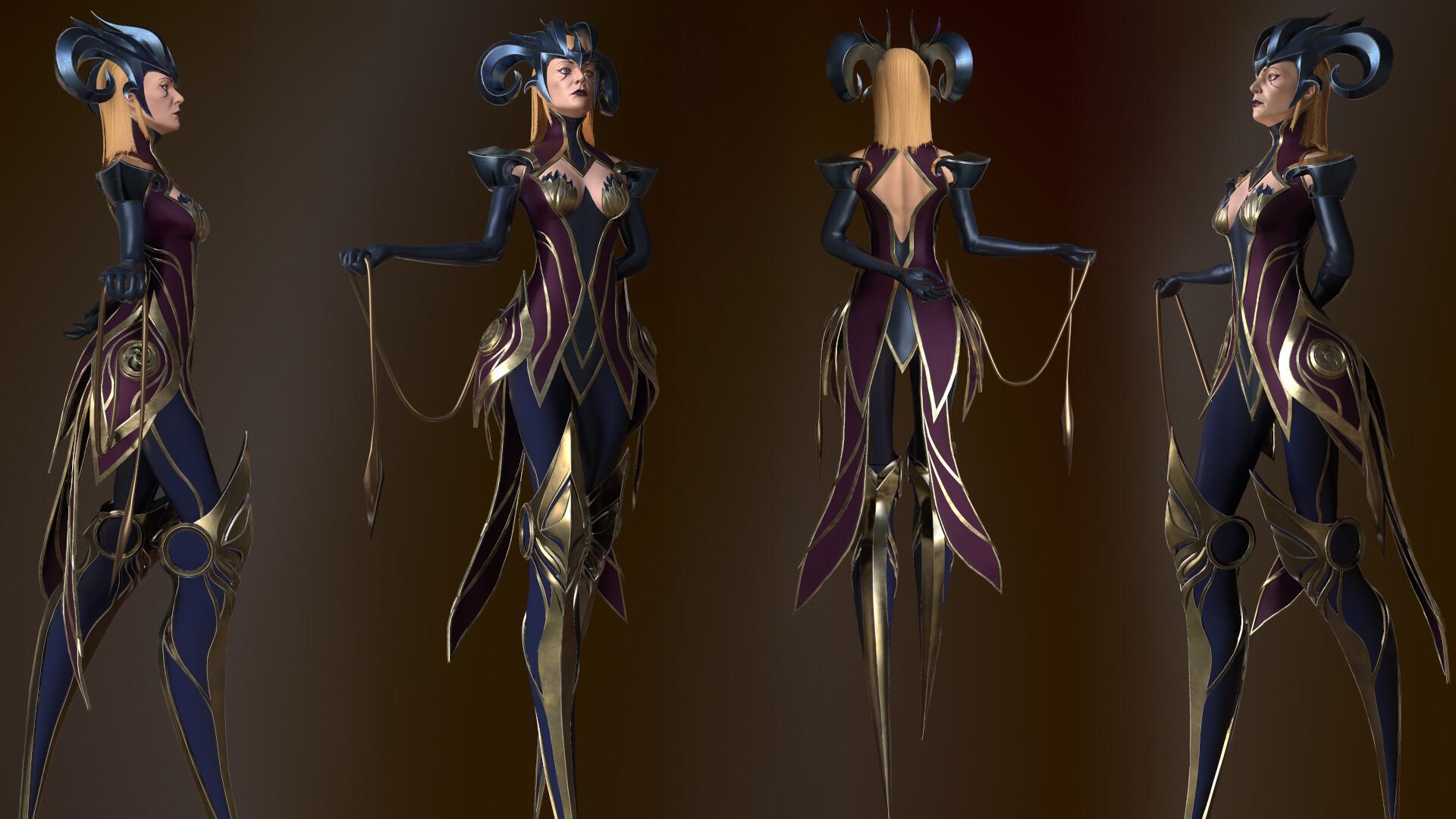 1920x1080 Coven Camille 3D model