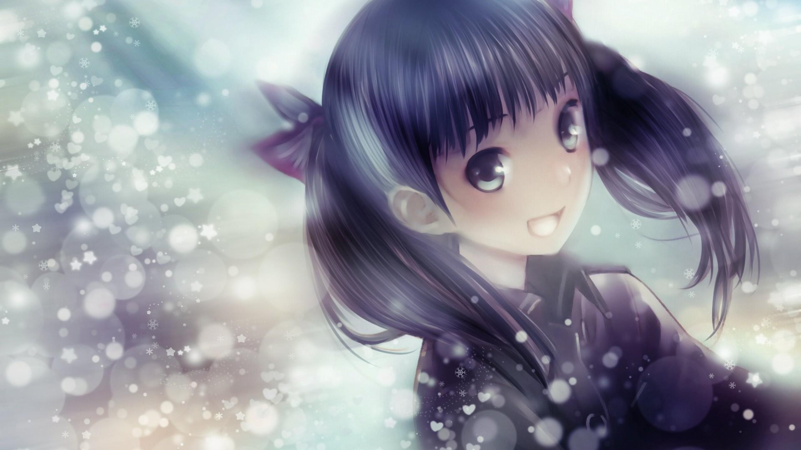 2560x1440 16++ Anime Cute Girl Wallpaper HD