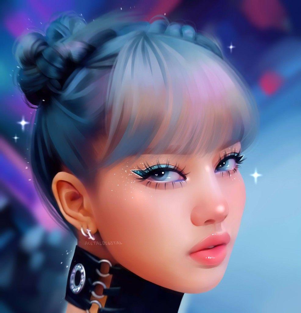 987x1024 BLACKPINK LISA KILL THIS LOVE FANART. Digital art girl, Lisa blackpink wallpaper, Art girl