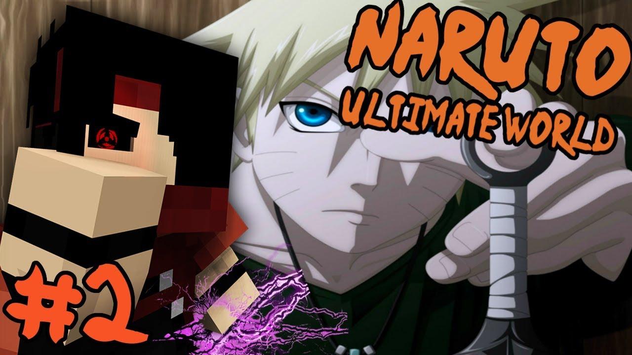 1280x720 THE NINJA WAY!.. Minecraft Naruto Ultimate World Modpack Episode 2