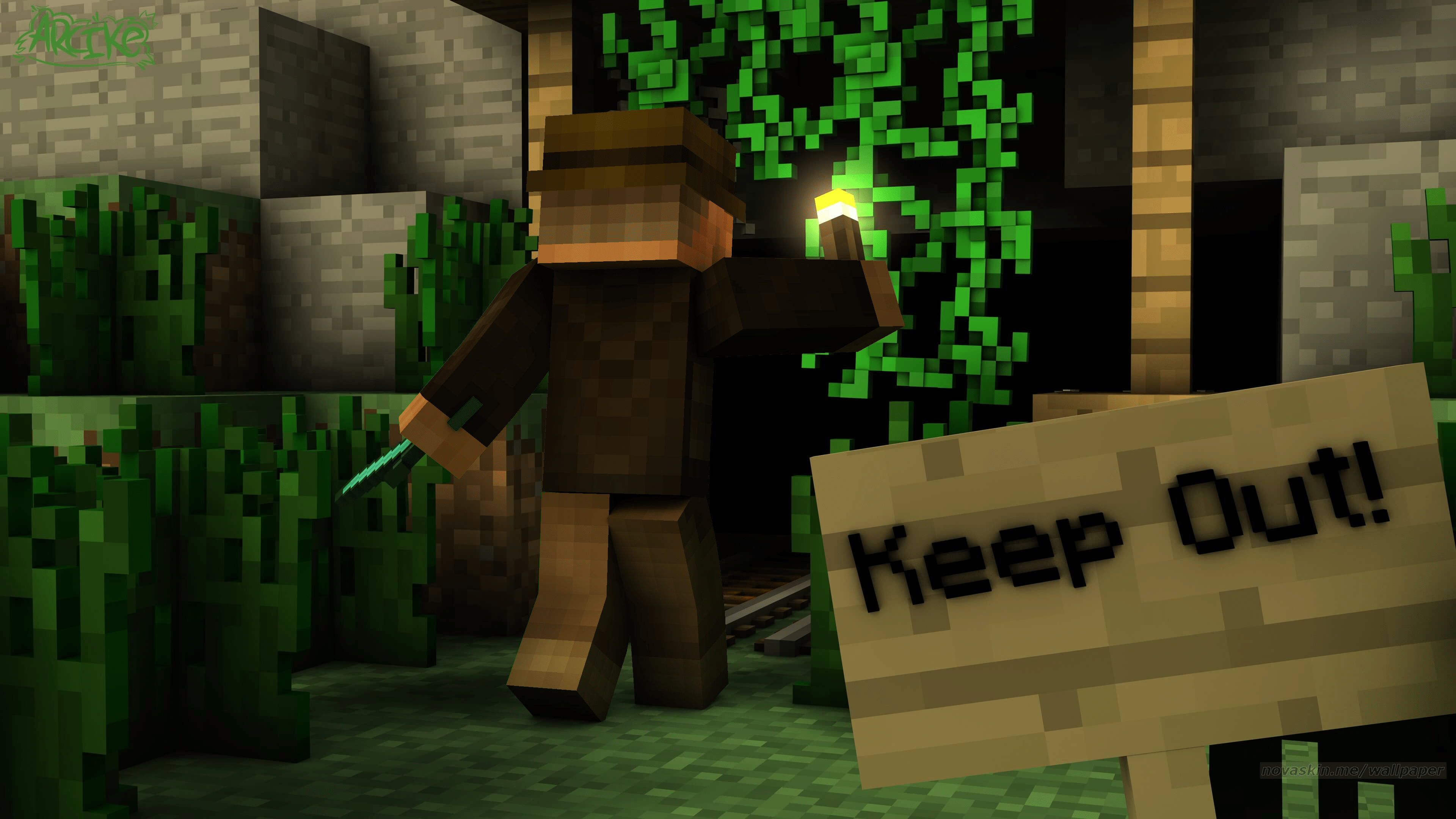 3840x2160 Some More Artwork (go To This Site To Create Your Own Wallpaper Minecraft.novaskin.me Wallpaper#)
