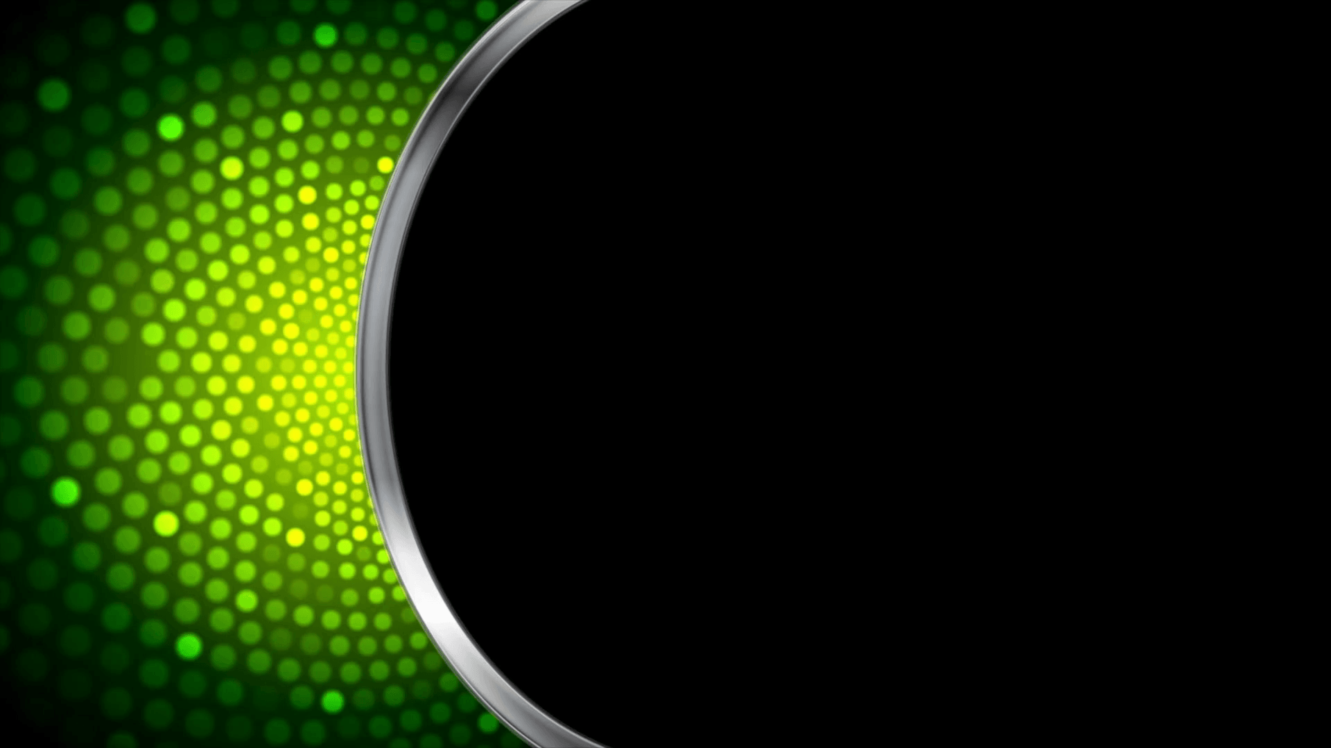 1920x1080 Abstract bright green shiny motion design with silver stripe