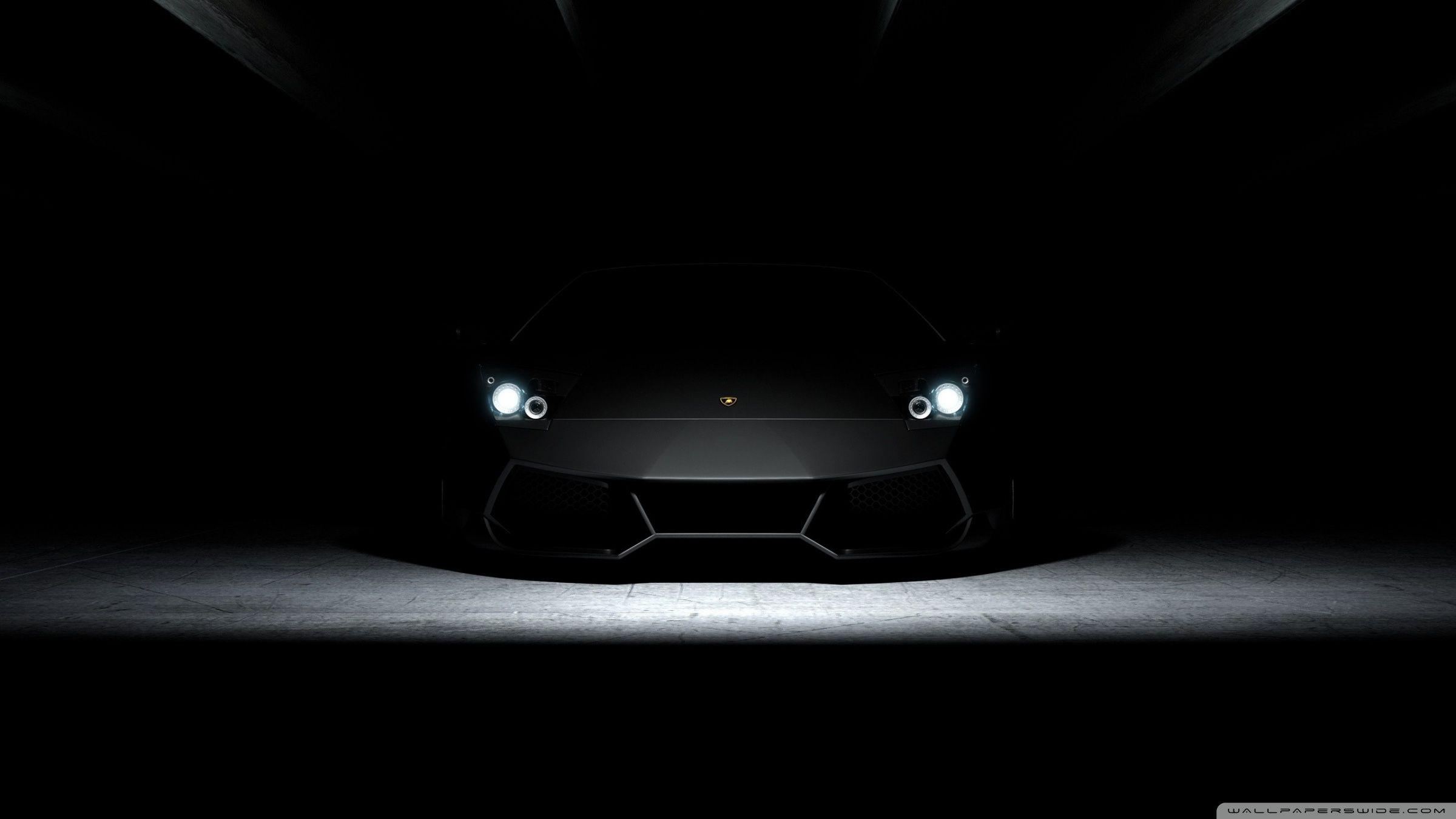 2400x1350 Black HD Desktop Wallpaper