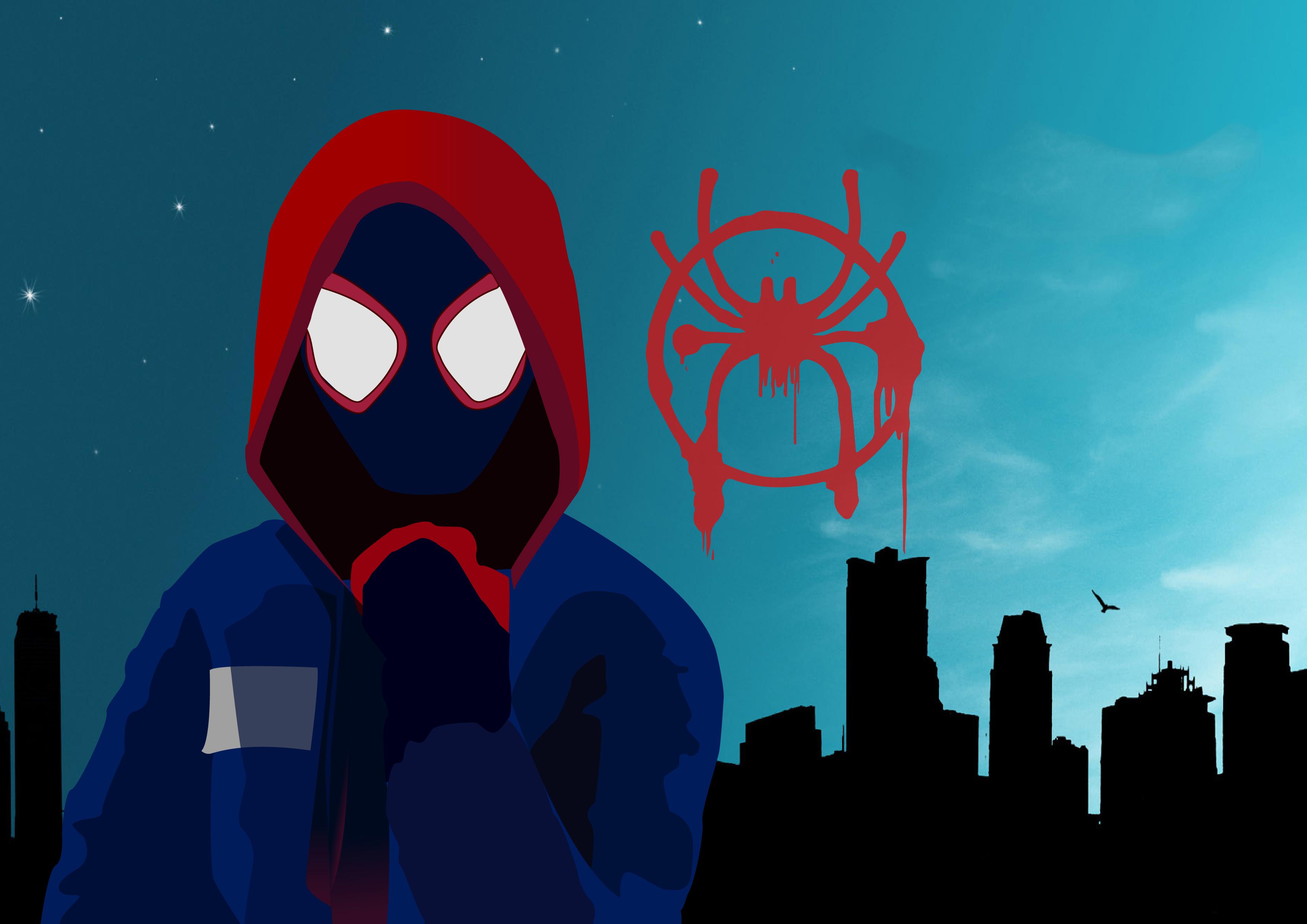 3508x2480 Miles Morales Spiderman Into The Spider Verse 4k, HD Superheroes, 4k Wallpaper, Image, Background, Photo and Picture
