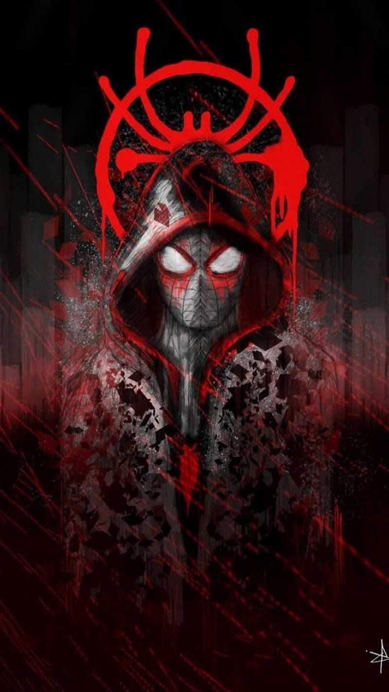 800x1422 Miles Morales Wallpaper
