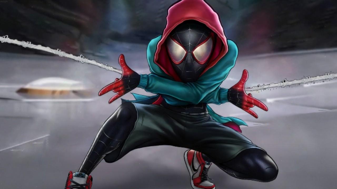 1280x720 Miles Morales Wallpaper HD Desktop Background Image