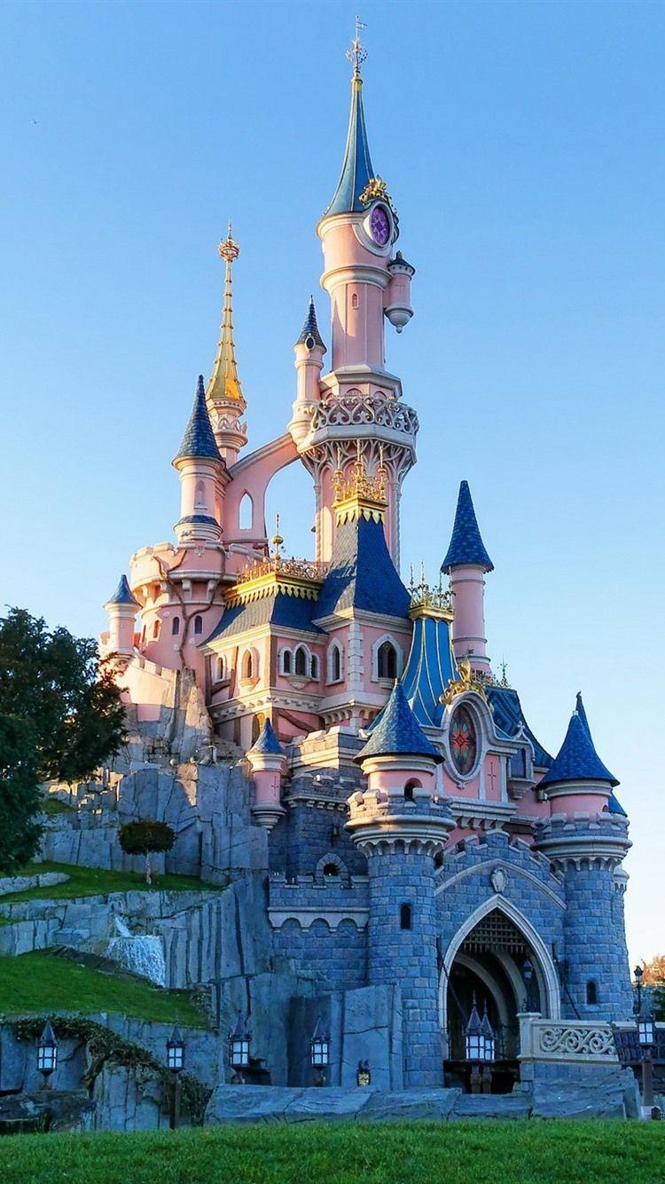 750x1334 Disney Castle iPhone Wallpaper